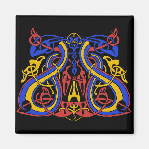 Vor Tri Farbe Vikings, Magnet