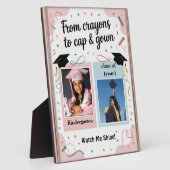 Vor und nach dem Abschluss Foto Poster Fotoplatte (Seite)