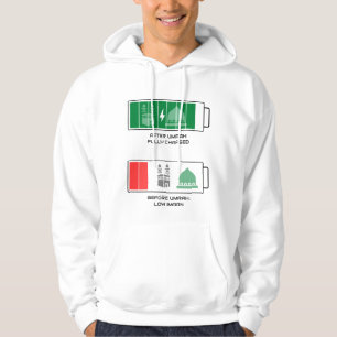 Vor und nach Umrah Imaan Recharge Hoodie