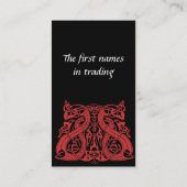 Vor Viking-Blau, Visitenkarteschablone Visitenkarte (Rückseite)