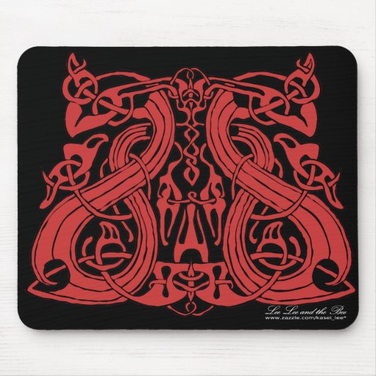 Vor Viking-Rot, mousepad (Vorne)