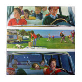 Vor, während u. nach Picknick Fliese (Vorderseite)