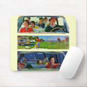 Vor, während u. nach Picknick Mousepad (Mit Mouse)