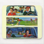 Vor, während u. nach Picknick Mousepad (Vorne)