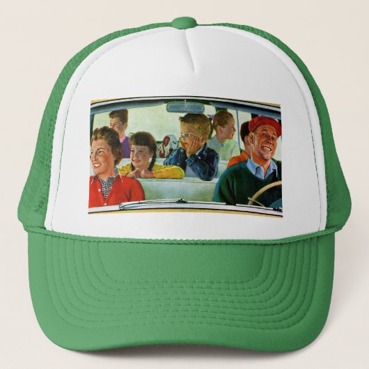 Vor, während u. nach Picknick Truckerkappe (Vorderseite)