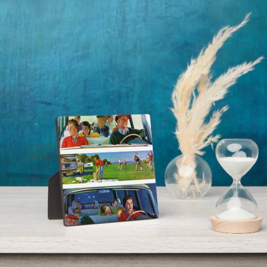 Vor, während und nach Picnic Fotoplatte (InSitu)