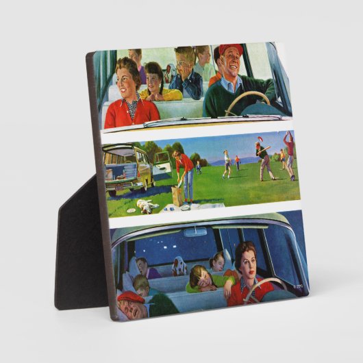 Vor, während und nach Picnic Fotoplatte (Vorderseite)