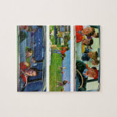 Vor, während und nach Picnic Puzzle (Horizontal)