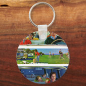 Vor, während und nach Picnic Schlüsselanhänger (Vorderseite)