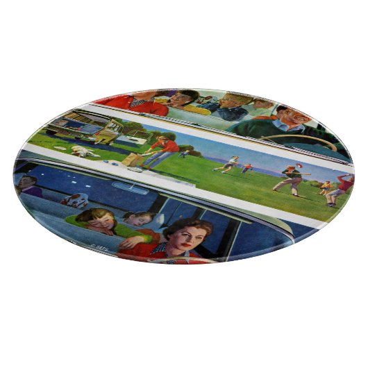 Vor, während und nach Picnic Schneidebrett (Ecke)