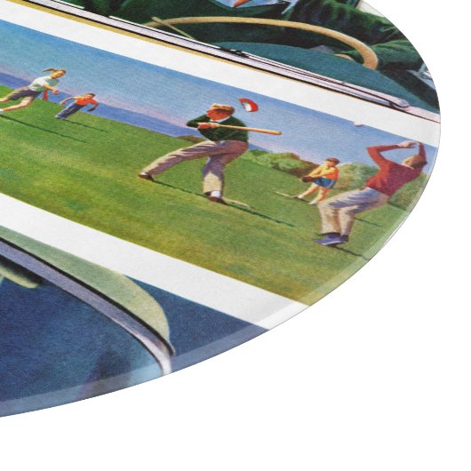 Vor, während und nach Picnic Schneidebrett (Ecke)