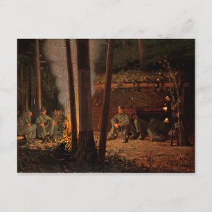 Vor Yorktown von Winslow Homer (1862-63) Postkarte