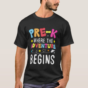 Vorab, wo das Erlebnis beginnt T-Shirt