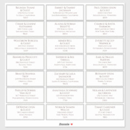 Voradressierte Adressenmarken Aufkleber