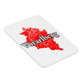 Vorarlberg Magnet (Rechte Seite)