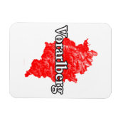 Vorarlberg Magnet (Horizontal)