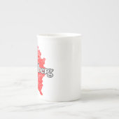 Vorarlberg Porzellantasse (Vorderseite)