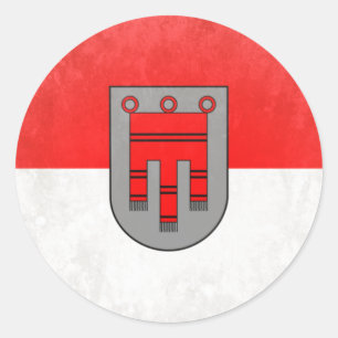 Vorarlberg Runder Aufkleber