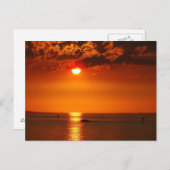 Vorarlberg Sunset am Bodensee in Österreich Postkarte (Vorne/Hinten)