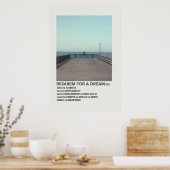 Voraussetzung für einen Traum 2000 v2 Poster (Küche)