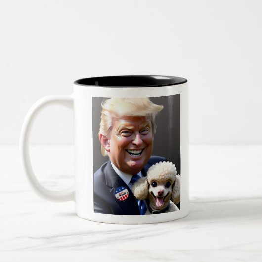 Voraussetzungen für Trump MAGA & Dog Coffee Tasse  (Links)