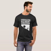 Voraussichtlicher Unfallübergang Gold Prospector P T-Shirt (Vorne ganz)