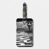 Vorbehaltszeichen Gepäckanhänger (Rückseite vertikal)