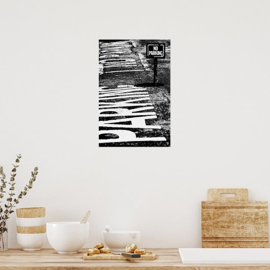 Vorbehaltszeichen Poster (Küche)