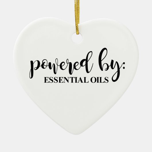 VORBEI ANGETRIEBEN KERAMIK ORNAMENT (Vorne)