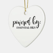 VORBEI ANGETRIEBEN KERAMIK ORNAMENT (Links)