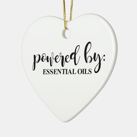 VORBEI ANGETRIEBEN KERAMIK ORNAMENT (Links)