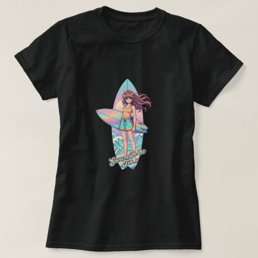 Vorbei mit der Flosse T-Shirt (Design vorne)