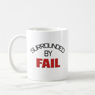 Vorbei umgeben versagen Sie Kaffeetasse