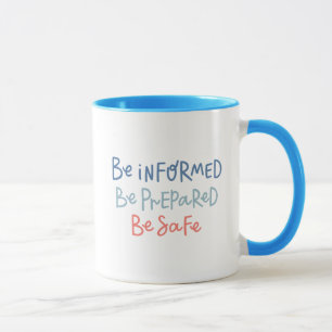 Vorbereiten der Information ist sicher Tasse