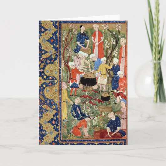 Vorbereiten einer Mahlzeit Karte (Vorderseite)