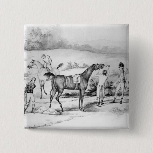 Vorbereiten für ein Rennen Button (Vorderseite)