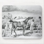 Vorbereiten für ein Rennen Mousepad (Vorne)