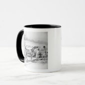 Vorbereiten für ein Rennen Tasse (Vorderseite Links)