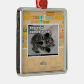 Vorbereiten für Ticklemonster Angriff Ornament Aus Metall (Rechts)