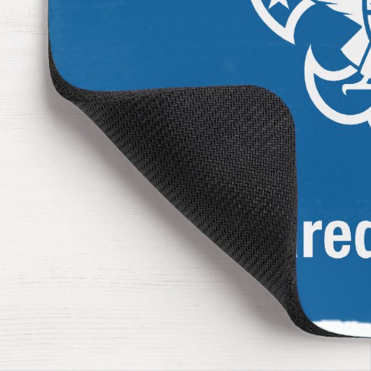 Vorbereitet. Für Leben-Mausunterlage Mousepad (Ecke)