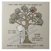 vorbereitet sein fliese (Vorderseite)