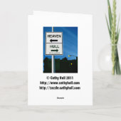 vorbereitet sein karte (Rückseite)