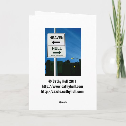 vorbereitet sein karte (Rückseite)