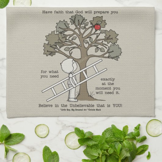 vorbereitet sein küchentuch (Gefaltet)