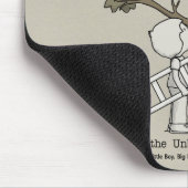 vorbereitet sein mousepad (Ecke)