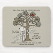 vorbereitet sein mousepad (Vorne)