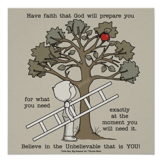 vorbereitet sein poster (Vorderseite)