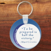 Vorbereitet zu werden ist die Hälfte des Inspirier Schlüsselanhänger (Vorderseite)