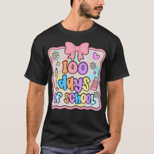 Vorbereitete 100 Tage Schule Süße 100. Tag Kinder T-Shirt