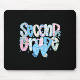 Vorbereitete Florale Lehrer für die zweite Klasse Mousepad